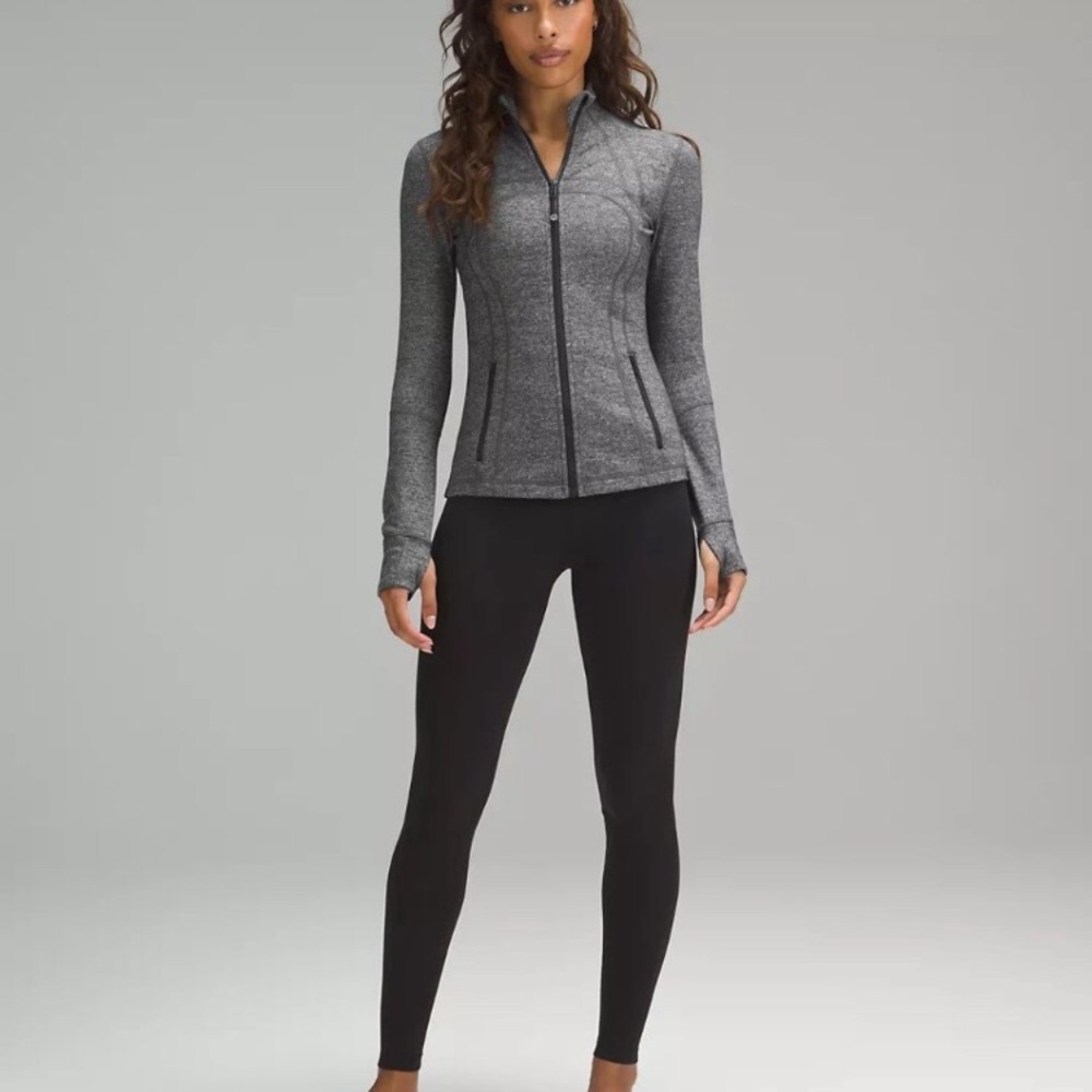 Lululemon define jacket in heather grey size 6 - Picture 2 of 7